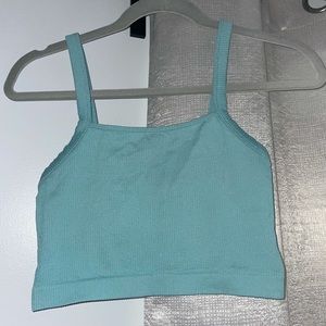 Ribbed crop top never worn